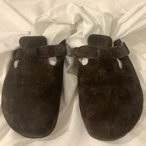 Birkenstock Boston Clog with shearling